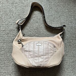 MIMCO Nude Genuine Lather Tote Bag Shoulder Bag Charm Ball